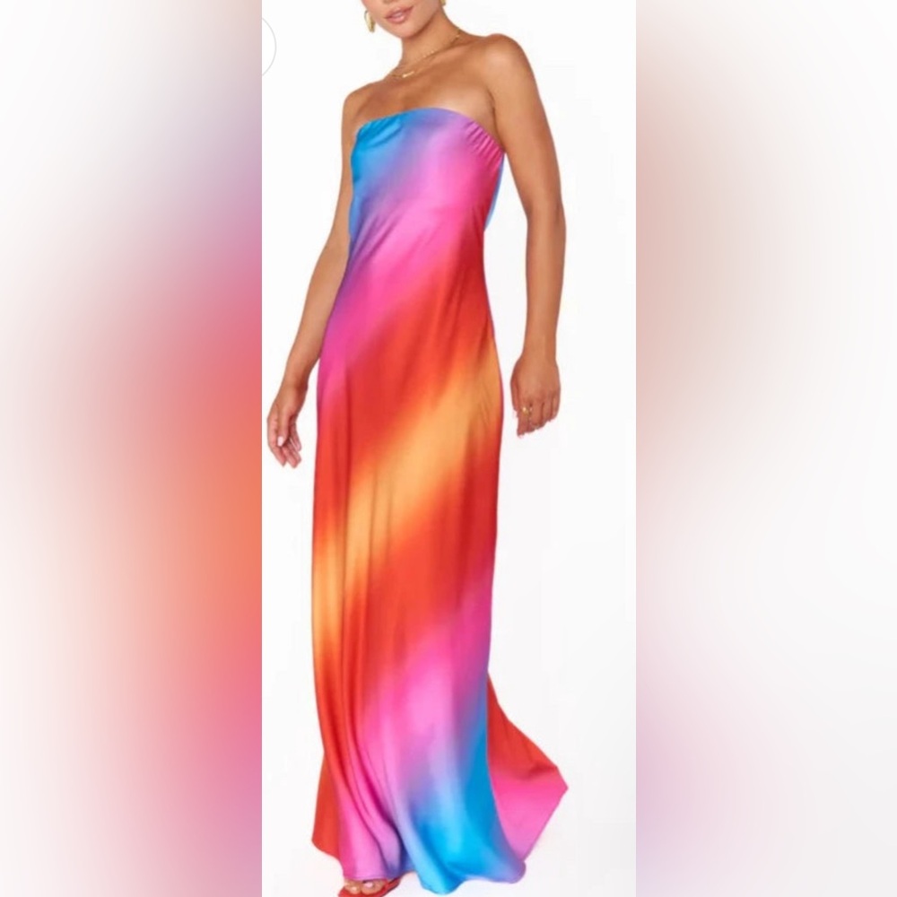 NWOT Show me Your Mumu Taylor Tube Dress